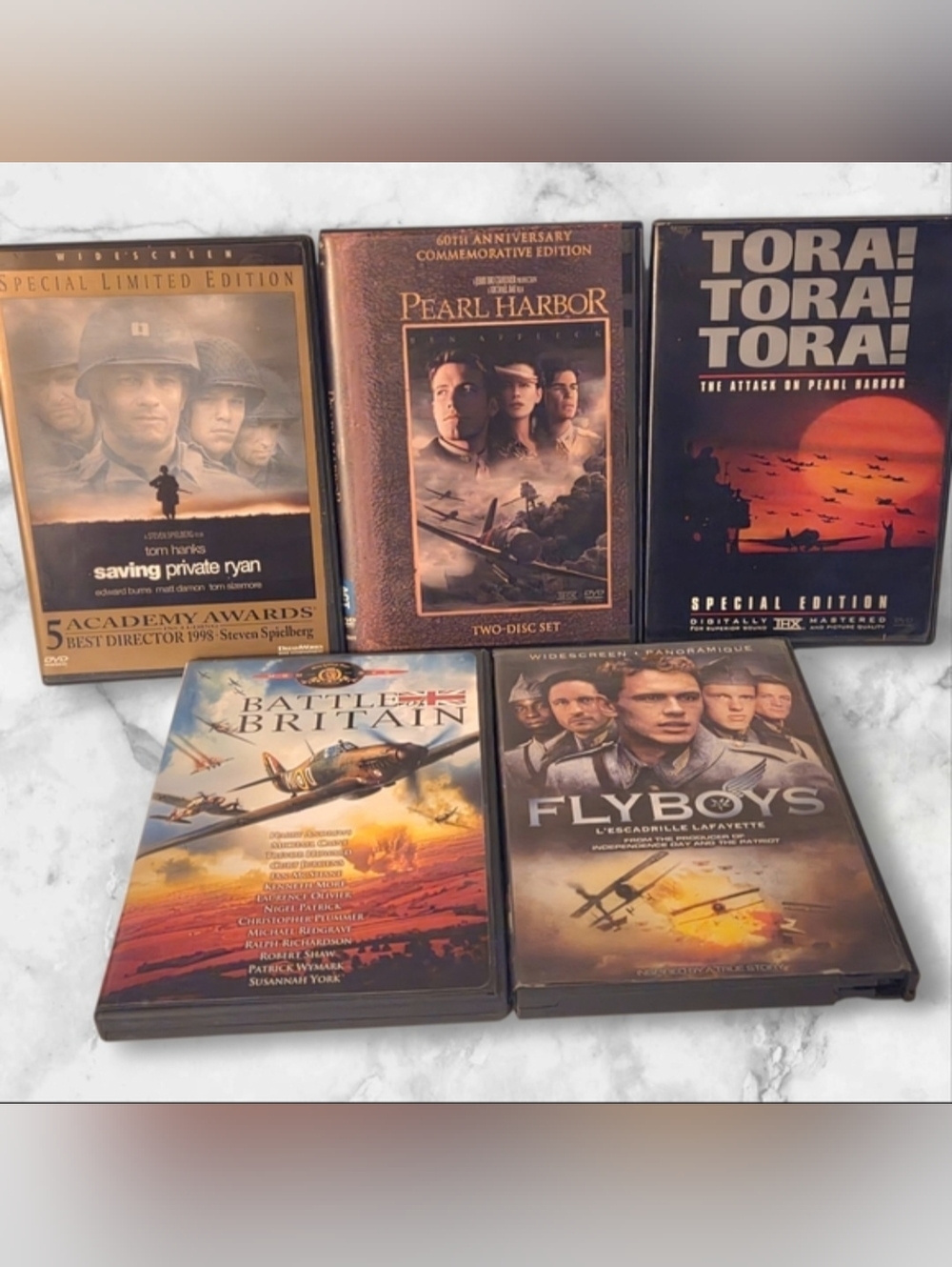 Classic War Movies DVD Collection - Assorted Movies